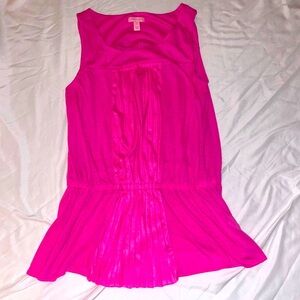 Lilly Pulitzer Pink Tank Top Size Small